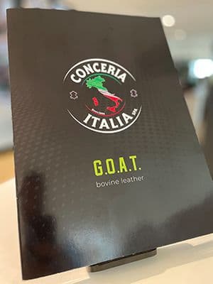 G.O.A.T. BOVINE LEATHER.