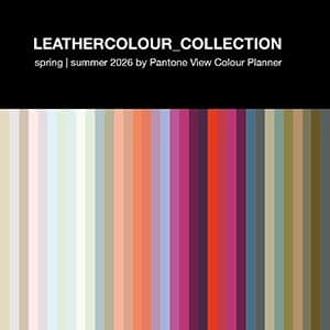 LEATHERCOLOUR COLLECTION spring/summer 2026.