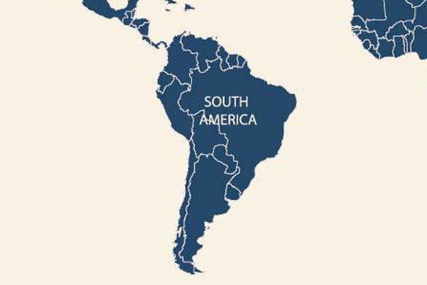 Source of leather - South America